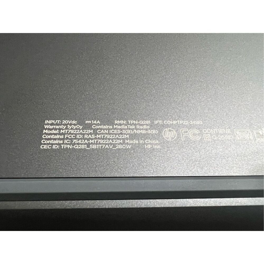 HP OMEN Advantage 16.1” Gaming Laptop Ryzen 7 6800H RX 6650M 16GB RAM 1TB SSD - Picture 7 of 14